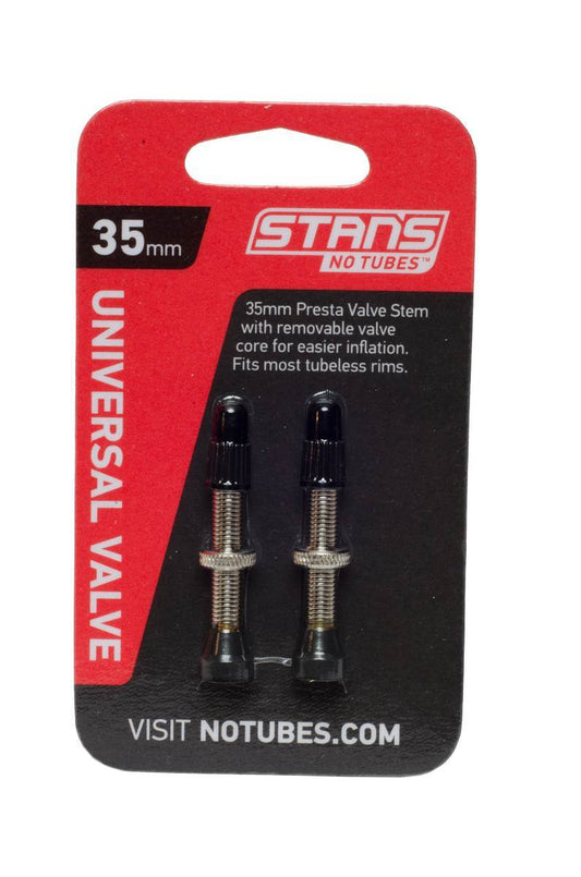 Stan's NoTubes - Paire de valves Presta 35mm MTB