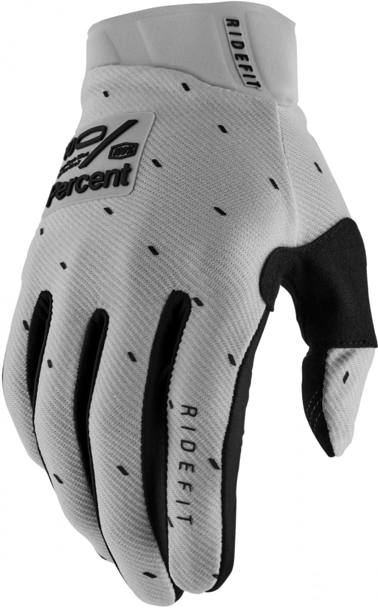 RIDEFIT GLOVES SLASHER SILVER