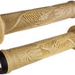 Grips with flange