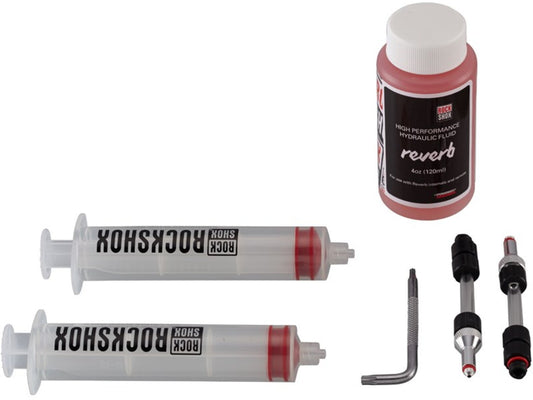 ROCKSHOX Bleed Kit (XLoc/Totem) Qty 2 (includes two syringesand fittings, one torx tool)