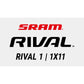 Rival 1 Groupset | 1x11