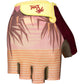 Fingerless glove Sunset