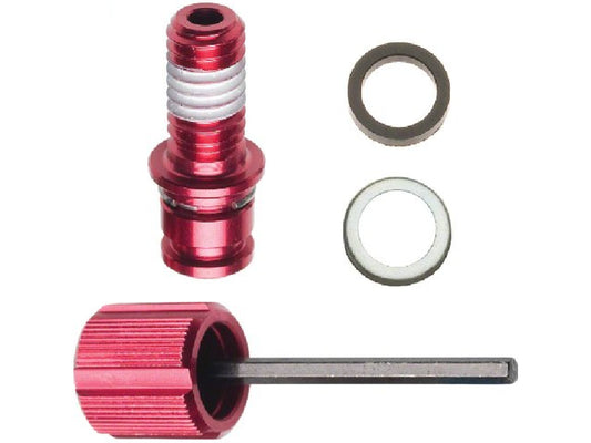 FORK REBOUND DAMPER KNOB KIT - (INCLUDES ADJUSTER KNOB & BOLT) - DOMAIN/LYRIK/TOTEM/10-14 BOXXER RC