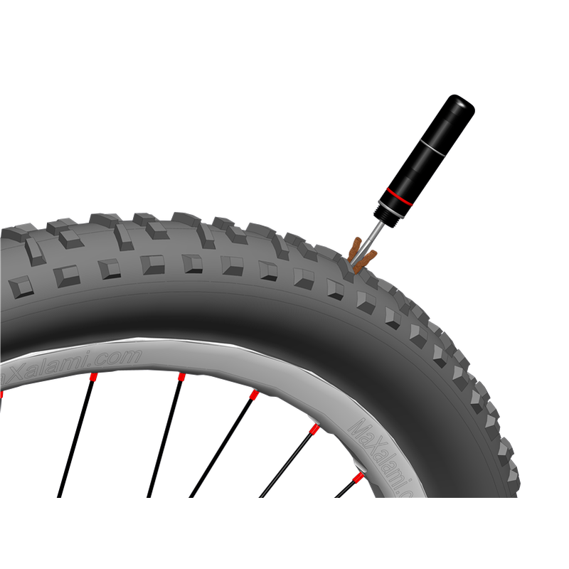 Maxalami - PlugN'Blow Duo Tubeless repaire tool (With CO2 connector)