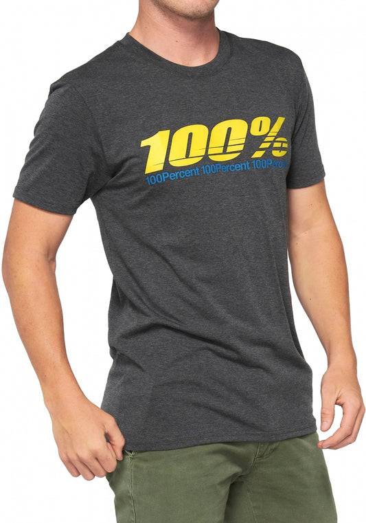 ARGUS TECH TEE CHARCOAL HEATHER