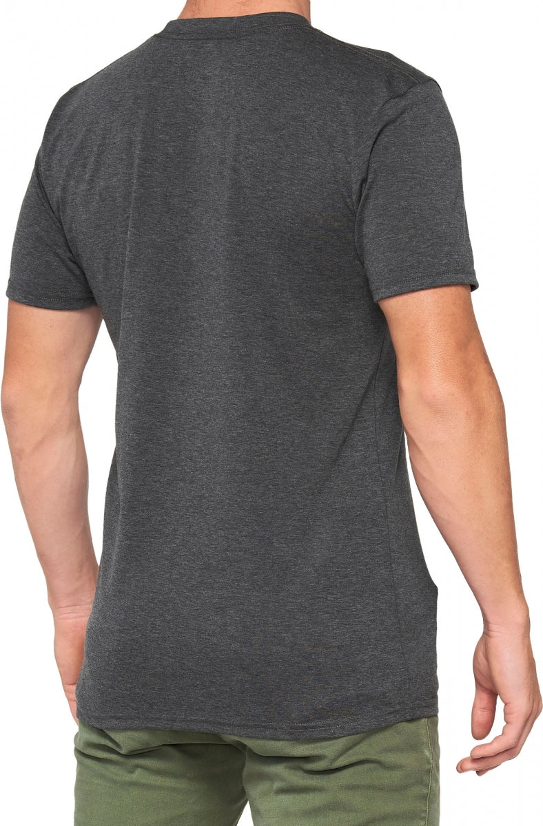 ARGUS TECH TEE CHARCOAL HEATHER